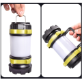 Super Bright Rechargeable Camping Lantern with 3600mah power bank, 360 degree range waterproof SOS camping LED flashlight